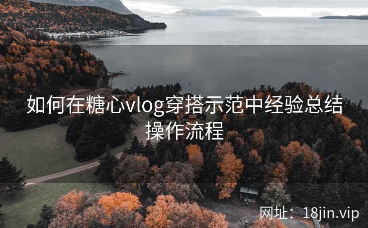 如何在糖心vlog穿搭示范中经验总结操作流程