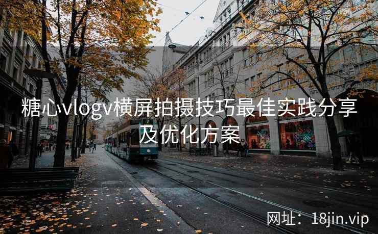 糖心vlogv横屏拍摄技巧最佳实践分享及优化方案